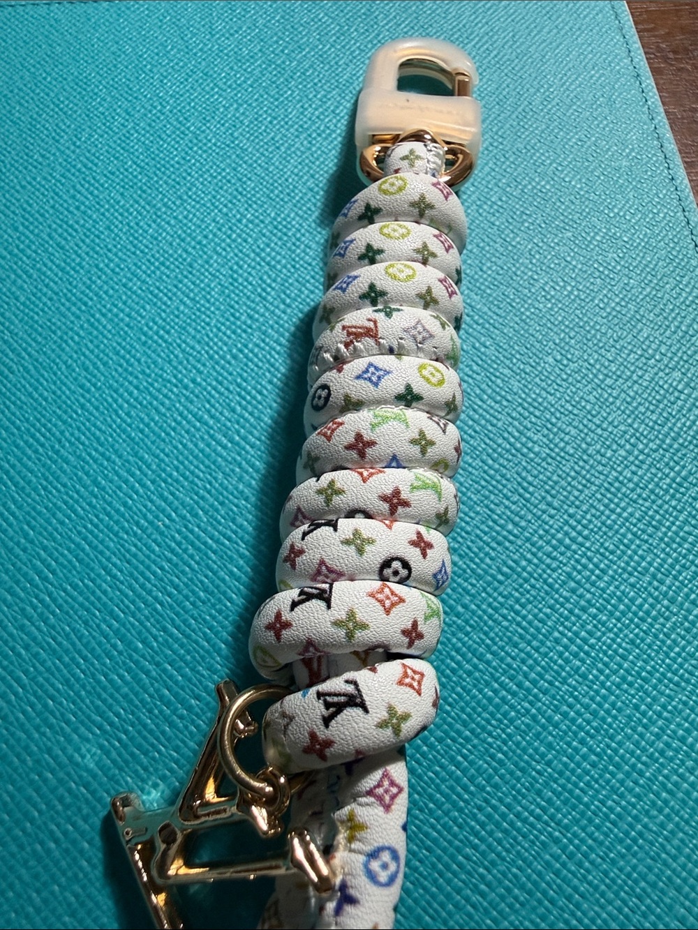 Multicolor Rope Bag Charm - Picture 2 of 3